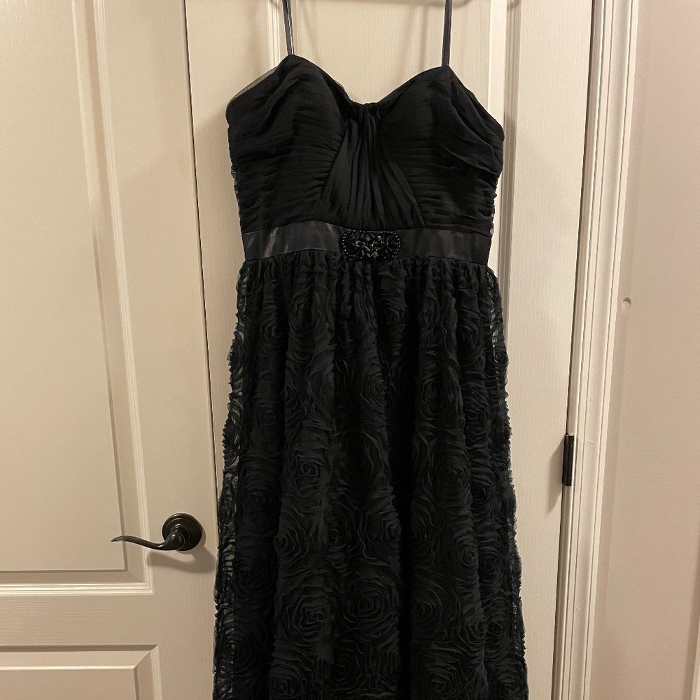 Adrianna Papell BLACK Special Occassion Strapless  Gown  - Size 14